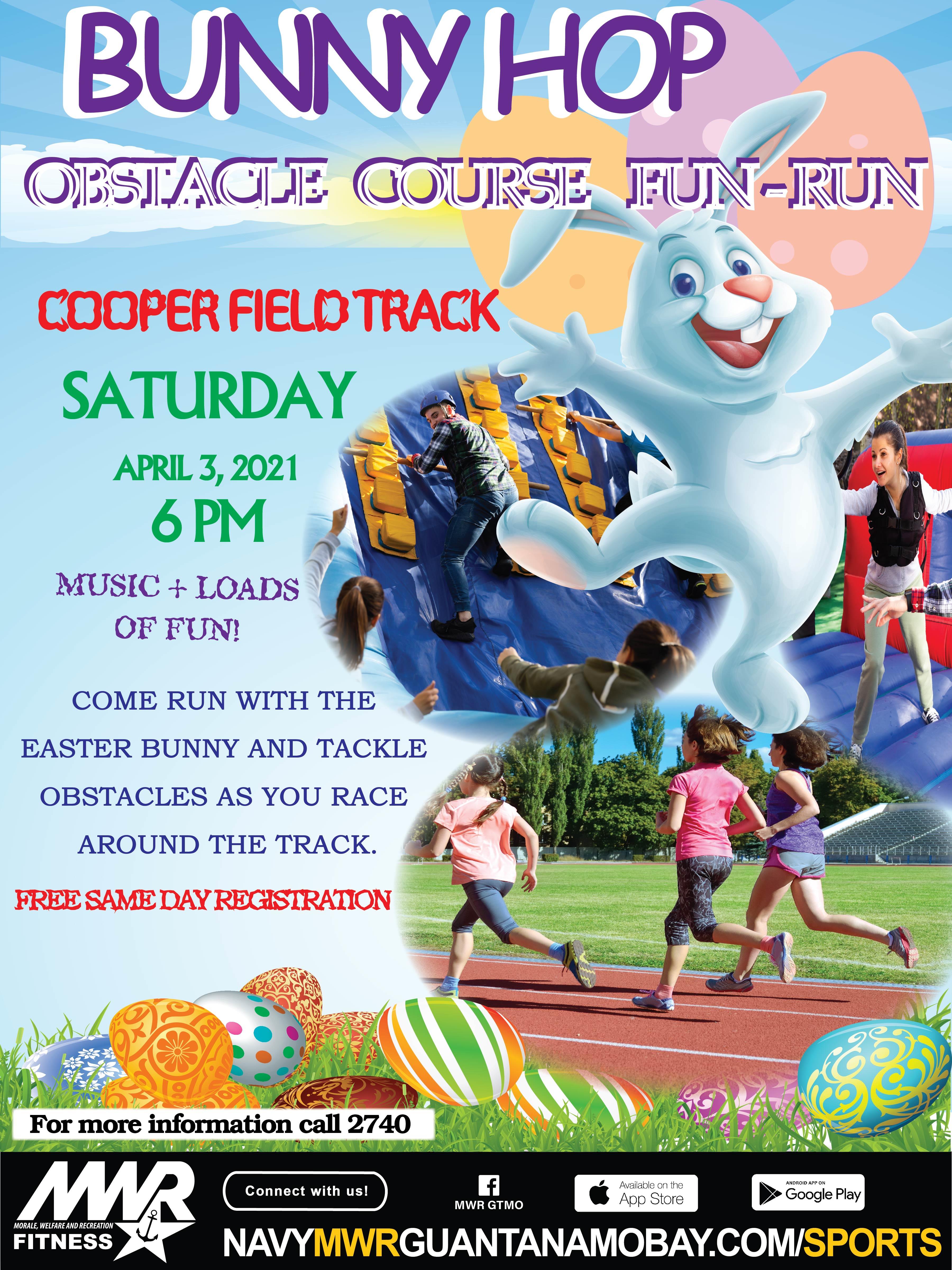Bunny Hop Obstacle Course Fun Run